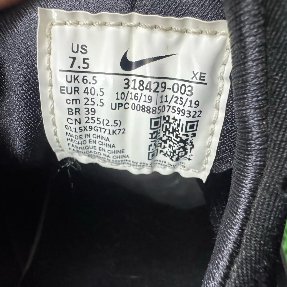 Nike Huarache Black Men's Shoes Size 7.5‎